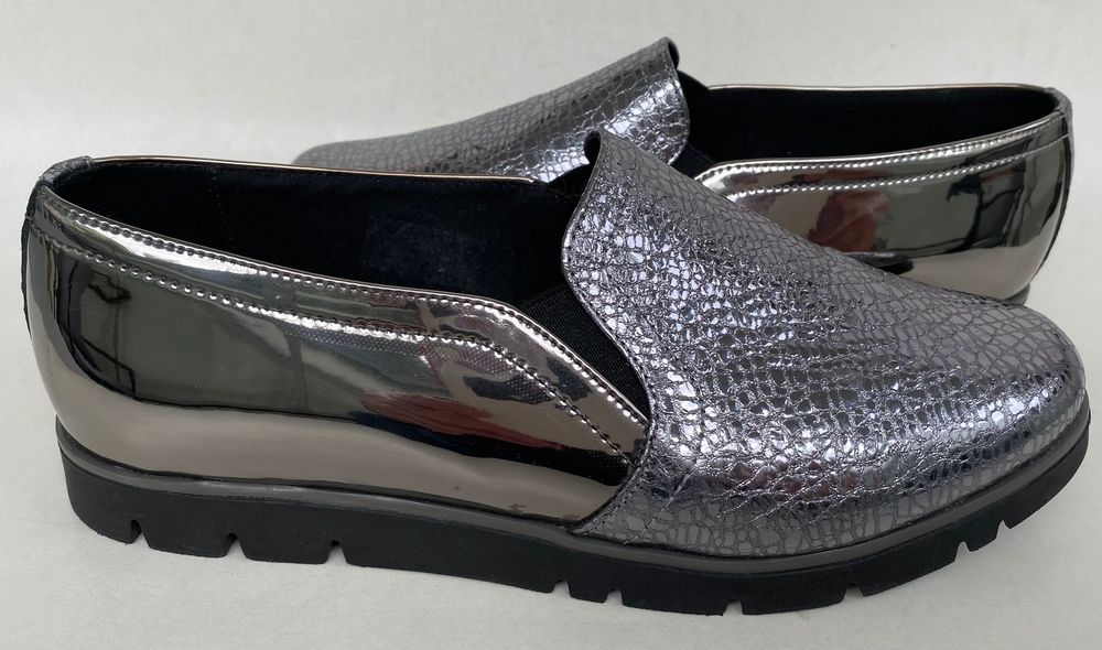 Pantofle skórzane Loafersy Carsona roz. 37