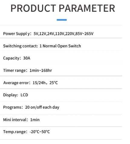 Interruptor de tempo digital relé