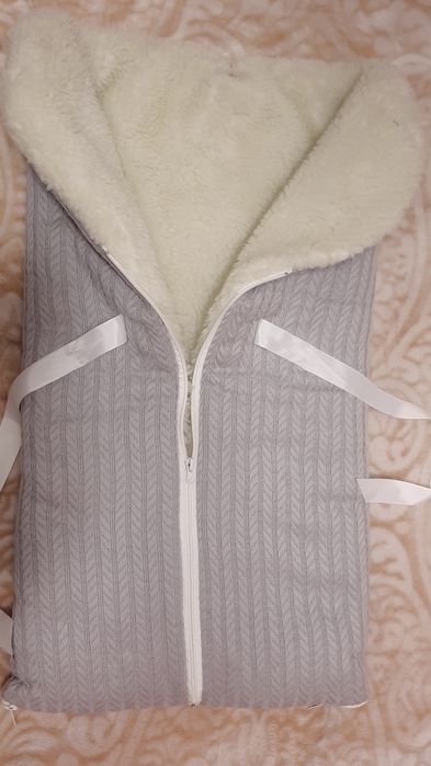 Зимовий теплий конверт для виписки