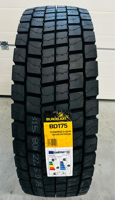 1200netto Opona BLACKLION 315/80 r22.5 BD175 NAPĘD Black Lion