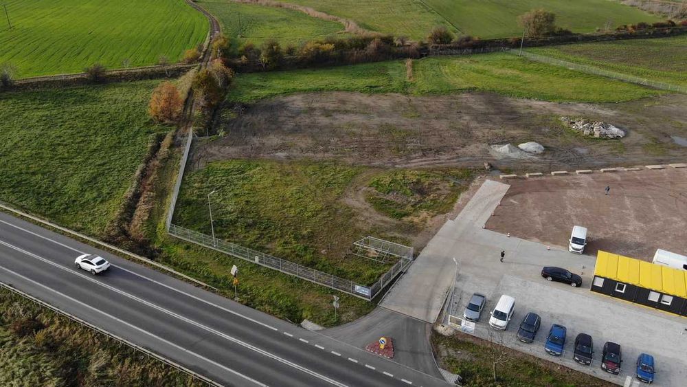 Wydzierżawię plac– zjazd z DK5, blisko S5!