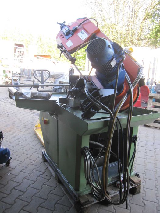 Piła taśmowa do metalu przecinarka FMB 300 HYDRAULICZNA
