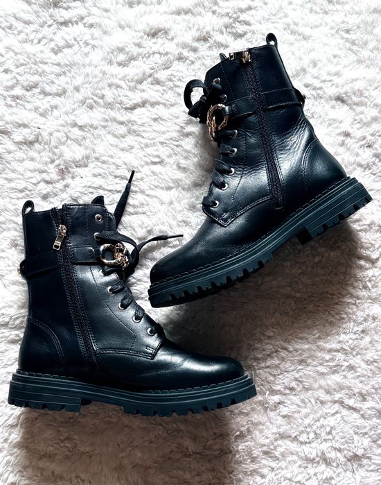 Nowe buty Ochnik botki y2k fitboxy 90’ 2000s skóra naturalna skórzane