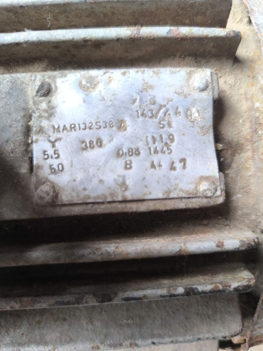 Silnik elektryczny trójfazowy 5,5 kW 380V 1445 obr/min