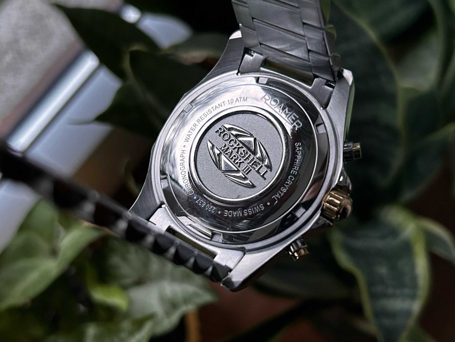 Zegarek Roamer Rockshell Mark III chronograf na bransolecie