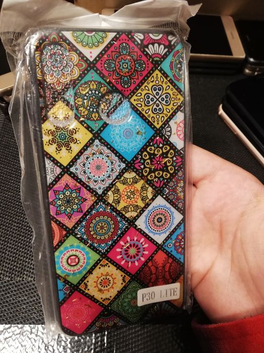 Etui Huawei P30 Lite wzór w wzory
