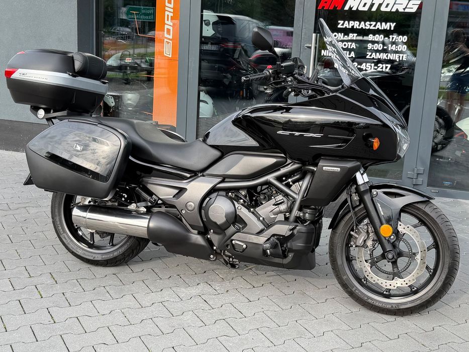 Honda CTX 700 DCT Automat 2014r Bezwypadkowa 3Kufry 30tys.km Dostawa kat.A2 DN01