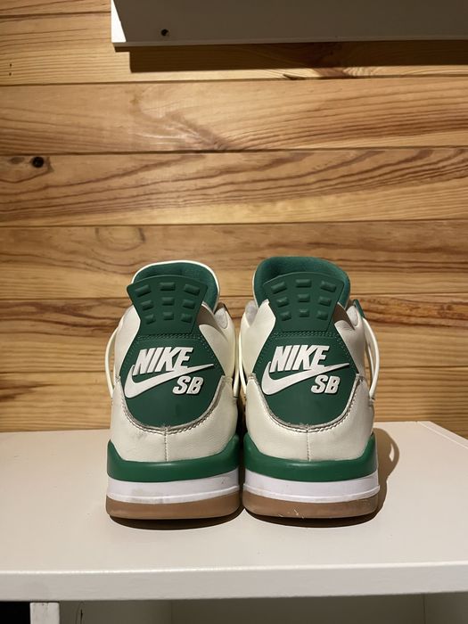 Nike jordan 4 sb green