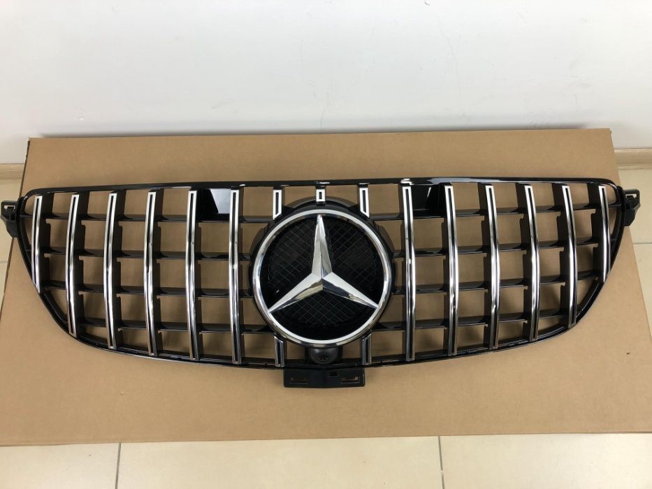 Решетка радиатора GT Mercedes GLC GLE GLS GLK GLA GL ML CLS CLA G V др