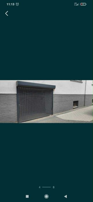 Brama rolowana garażowa