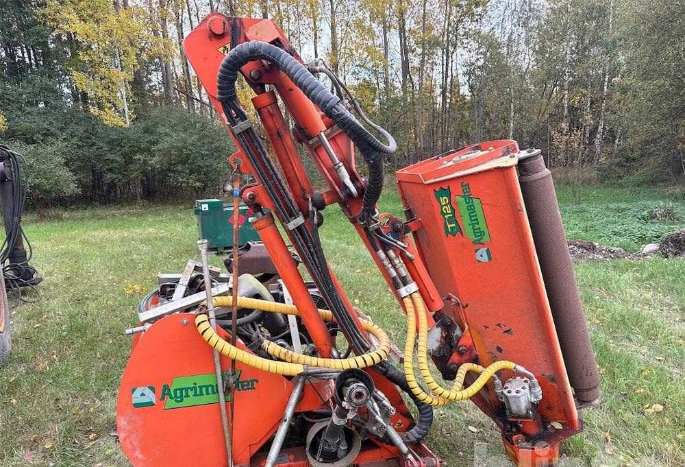 Kosiarka bijakowa na wysięgniku wysięgnikowa mulczer Agrimaster T125 WOM przednia
