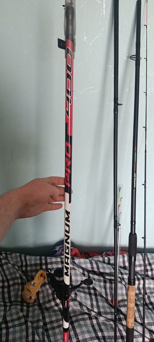 Фідерне вудлище Flagman Impulse River Feeder 3.9м 150г и Поплавочка флагман
