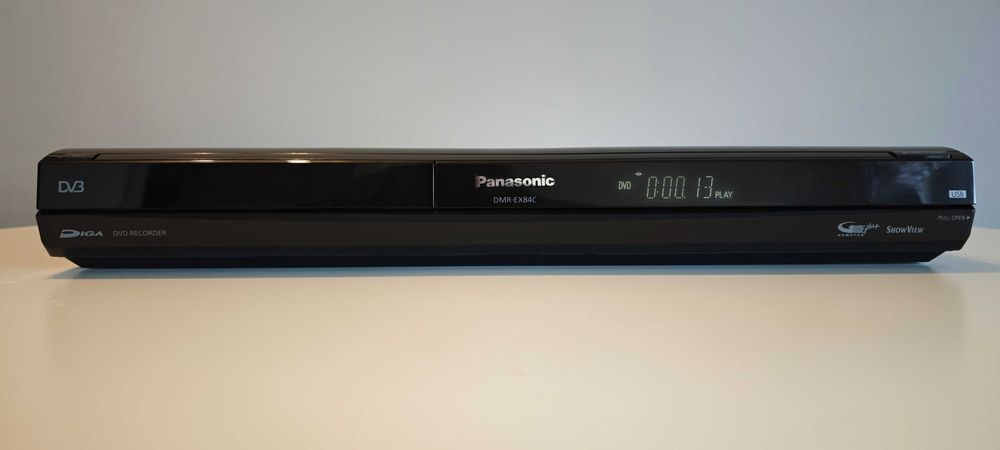 Nagrywarka z dyskiem HDD160GB Panasonic DMR-EX84C +Pilot Pl menu USB