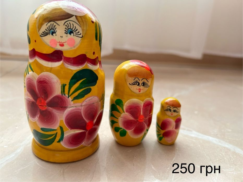 Мотрійки деревʼяні
