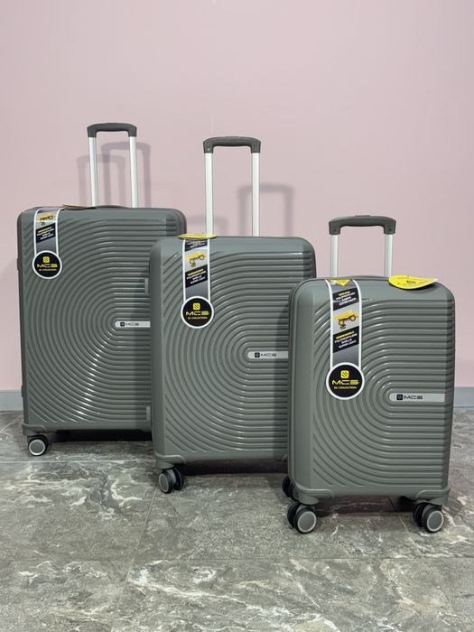 ЧЕСНА ЦІНА‼️ Поліпропіленова валіза | валіза 4 колеса | чемодан