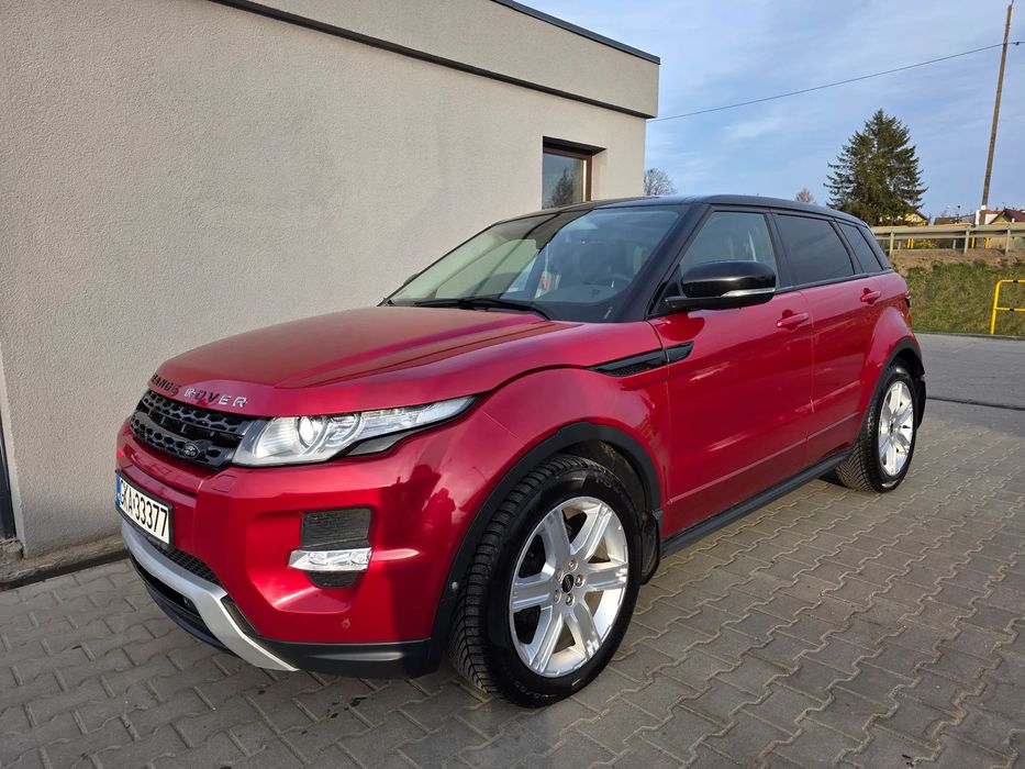 Land Rover Range Rover Evoque 2.0B, 240KM, Polski salon, 1 właściciel, Faktura VAT23%