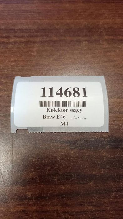 bmw e46 1.9 kolektor ssący 1432032