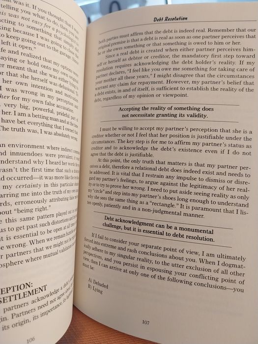 Livro "You owe me" The emotional debts that cripple relarionships