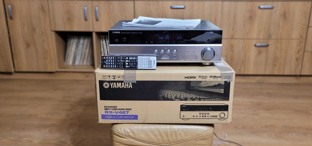 Yamaha RX-V467 amplituner 5.1 HDMI pilot super stan