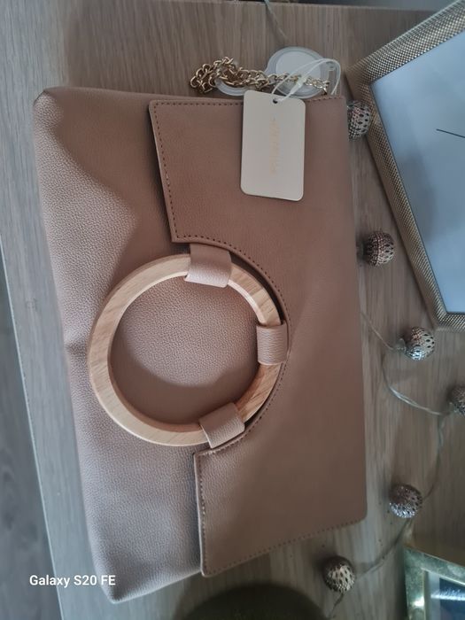 Torebka primark do ręki kopertówka i łańcuszek