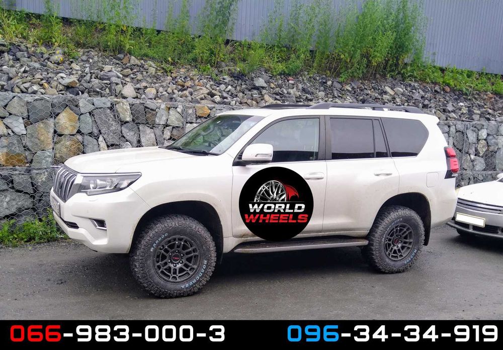 Диски TRD R17 6x139.7 Toyota Prado Lexus GX FJ Cruiser Mitsubishi L200