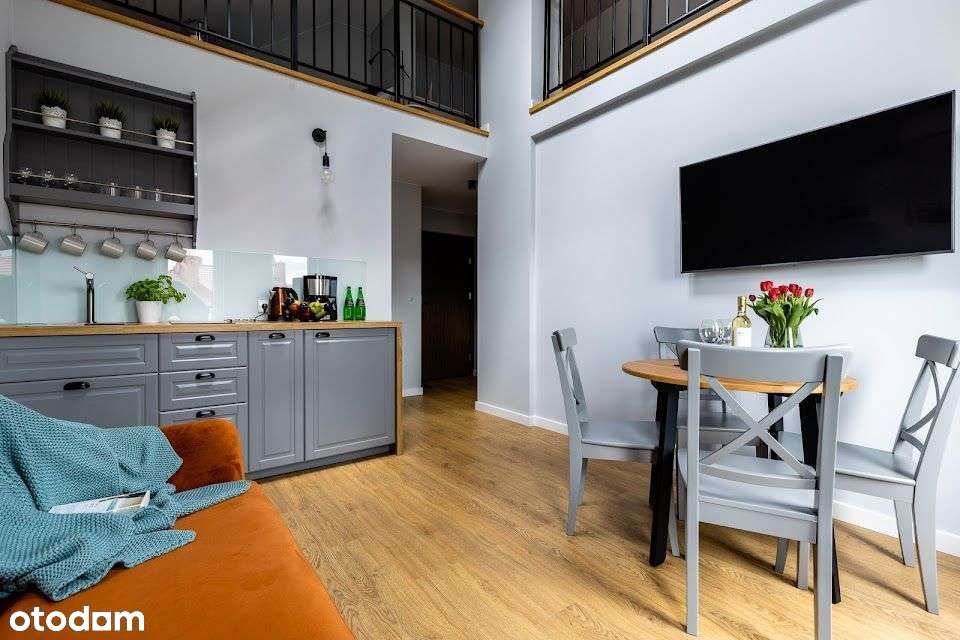 Mieszkanie dwupoziomowe 36m2 + antresola 20m2