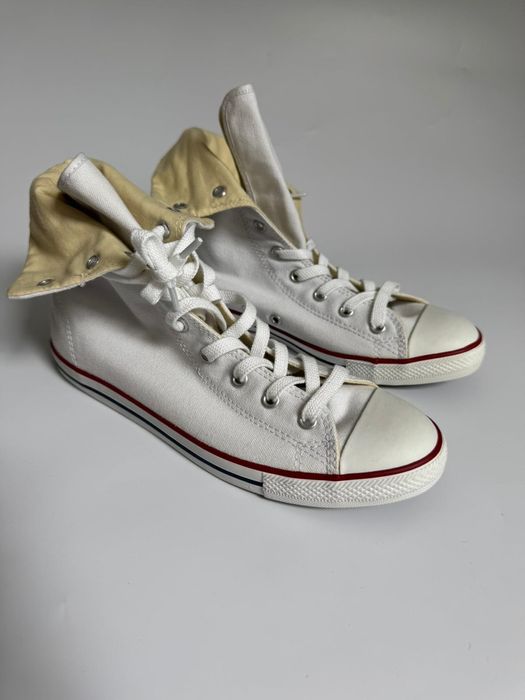 Nowe trampki wysokie damskie CONVERSE białe 40
