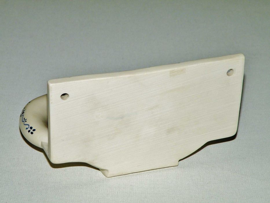 Mydelniczka ceramiczna w kształcie wanny, unikat , wisząca lub stojąca