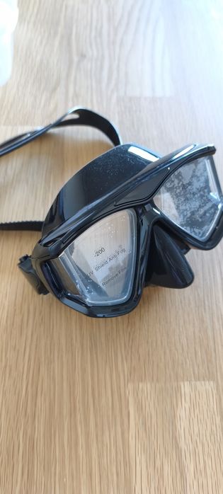 Máscara de mergulho/snorkeling com lentes -2.0 (nova)