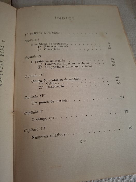 Bento de Jesus Caraça Conceitos Fundamentais de Matemática