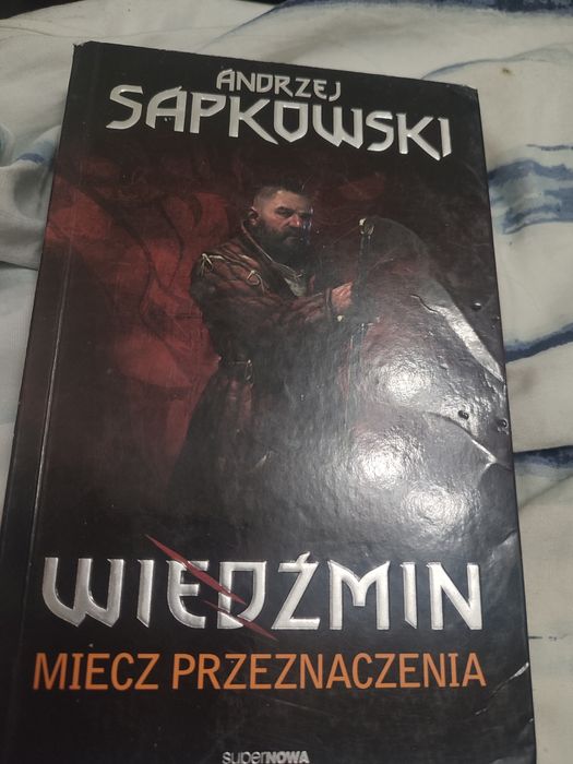 Wiedźmin — zbuory opowiadań, okładka growa, stan bardzo dobry