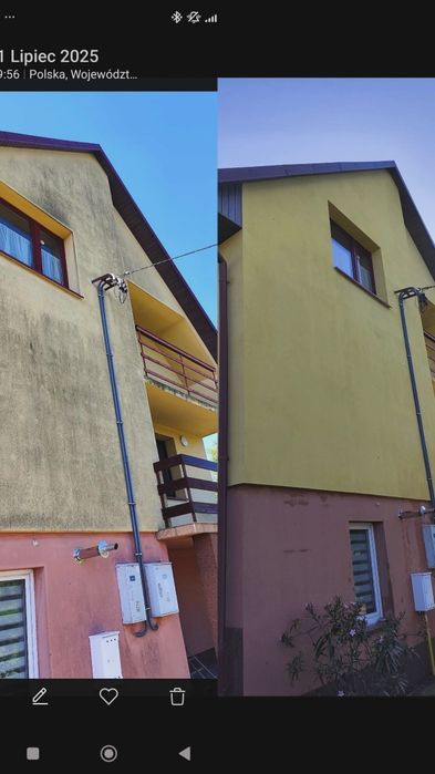 Mycie kostki brukowej/elewacji/dachu Dęblin okolice