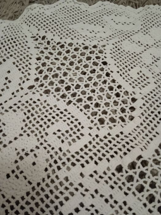 Crochê 100./. algodão.Vintage.