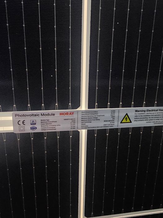 Сонячні панелі двосторонні 435w сонячна панель