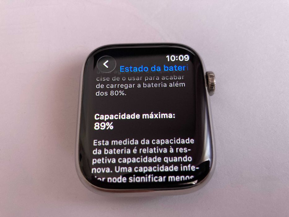 Apple Watch Series 7 - 45mm GPS LTE em AÇO