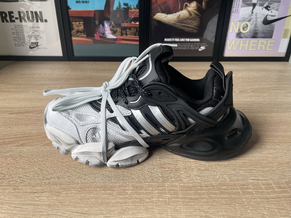 Кросівки Adidas XLG Deluxe / Vento black /white в наявності.