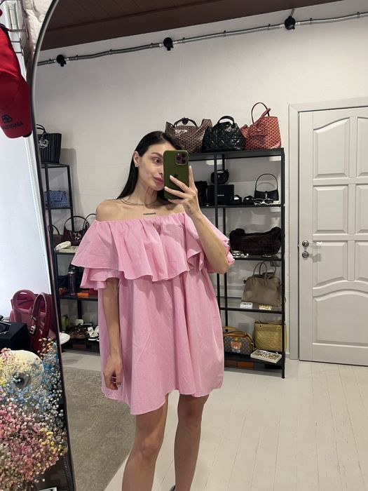 Рожевий сарафан/ сукня ! Розмір XS-S! Розпродаж до 90% знижки!