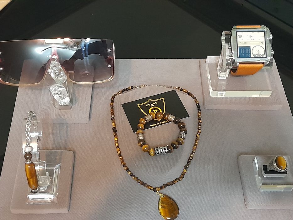 Conjunto fio+2 pulseiras×anel+oculos+relogio