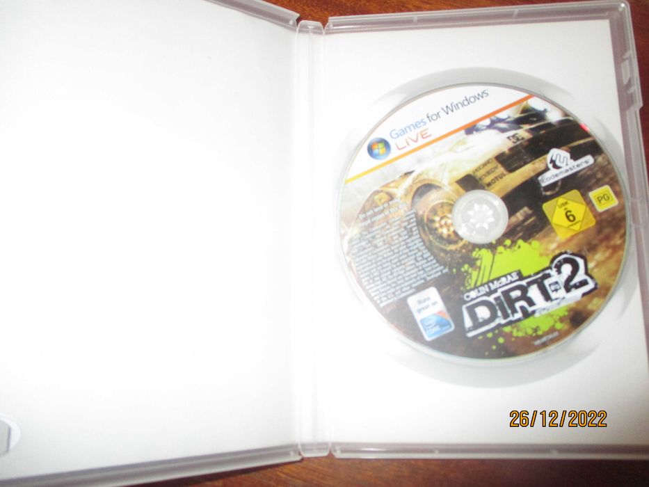 3 jogos - Games for Windows - Dirt 2 -Tron evolution - Alpha protocol