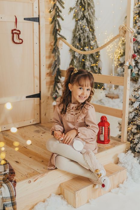 Casa de madeira - cenário de fotografia