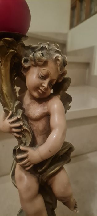 Anjos antigos castiçais