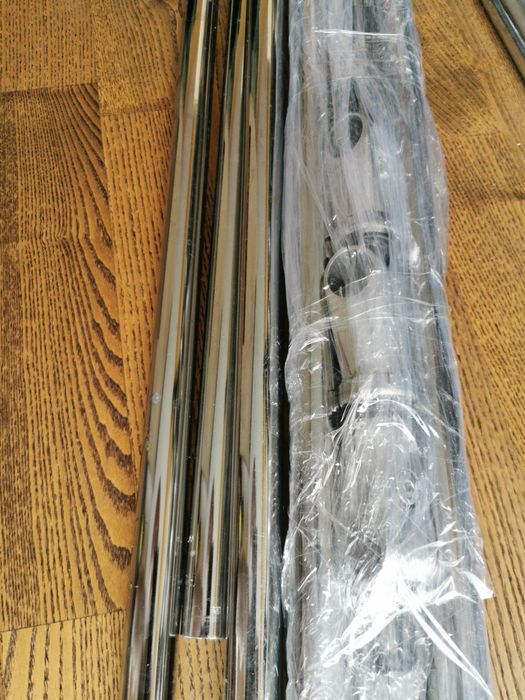 Меблева труба хромована