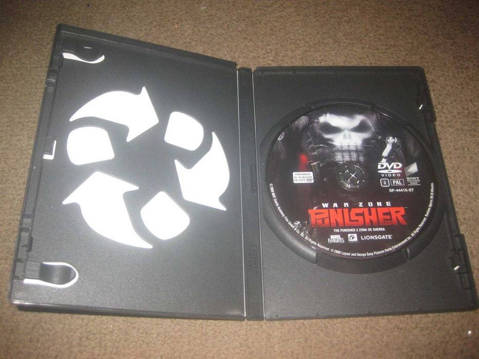 DVD "Punisher: Zona de Guerra" com Ray Stevenson