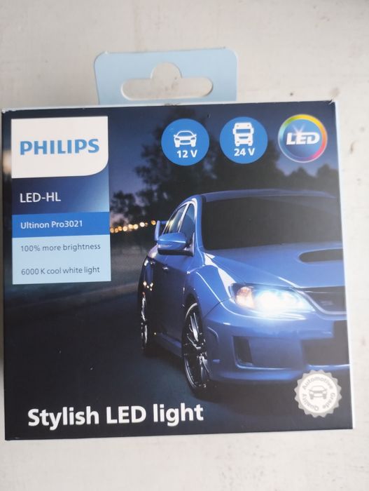 Philips żarówki LED H4 Ultinon PRO3021