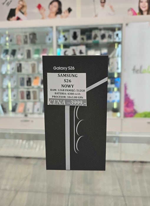 Samsung S26 512GB NOWY Telakces Felicity *Raty 0%