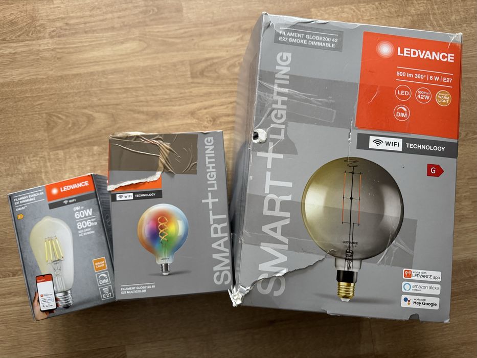 Ledvance s27 Wi-Fi 3 żarówki Filament