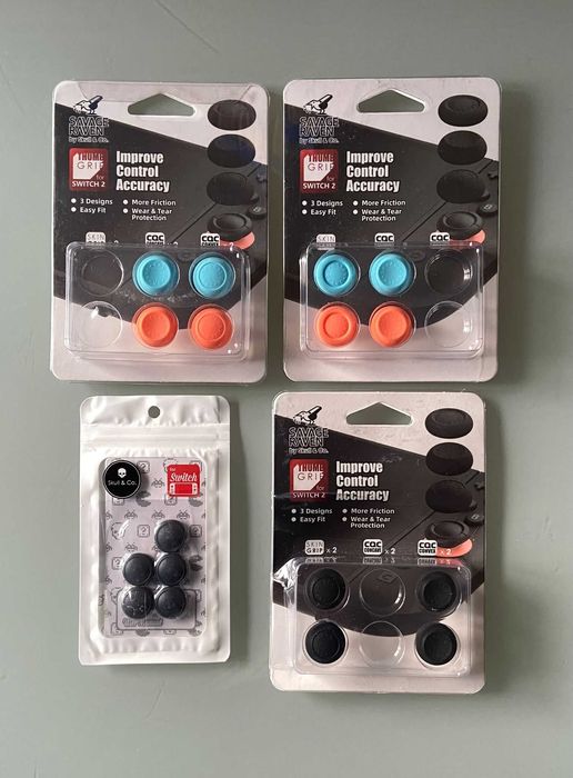 NeoGrip Savage Raven p/ Nintendo Switch 2 – Novo e Selado