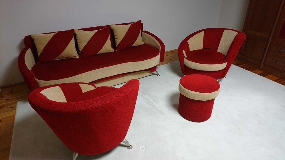 komplet wypoczynkowy