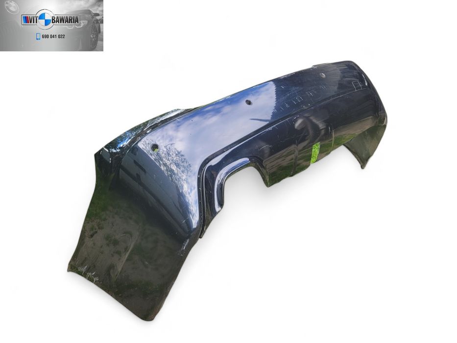 Kompletny zderzak tył m-pakiet CARBONSCHWARZ BMW E61