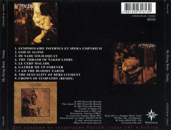 CD My Dying Bride – Trinity